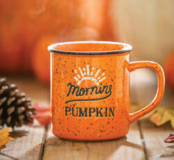 "Morning Pumpkin" Ceramic Cup